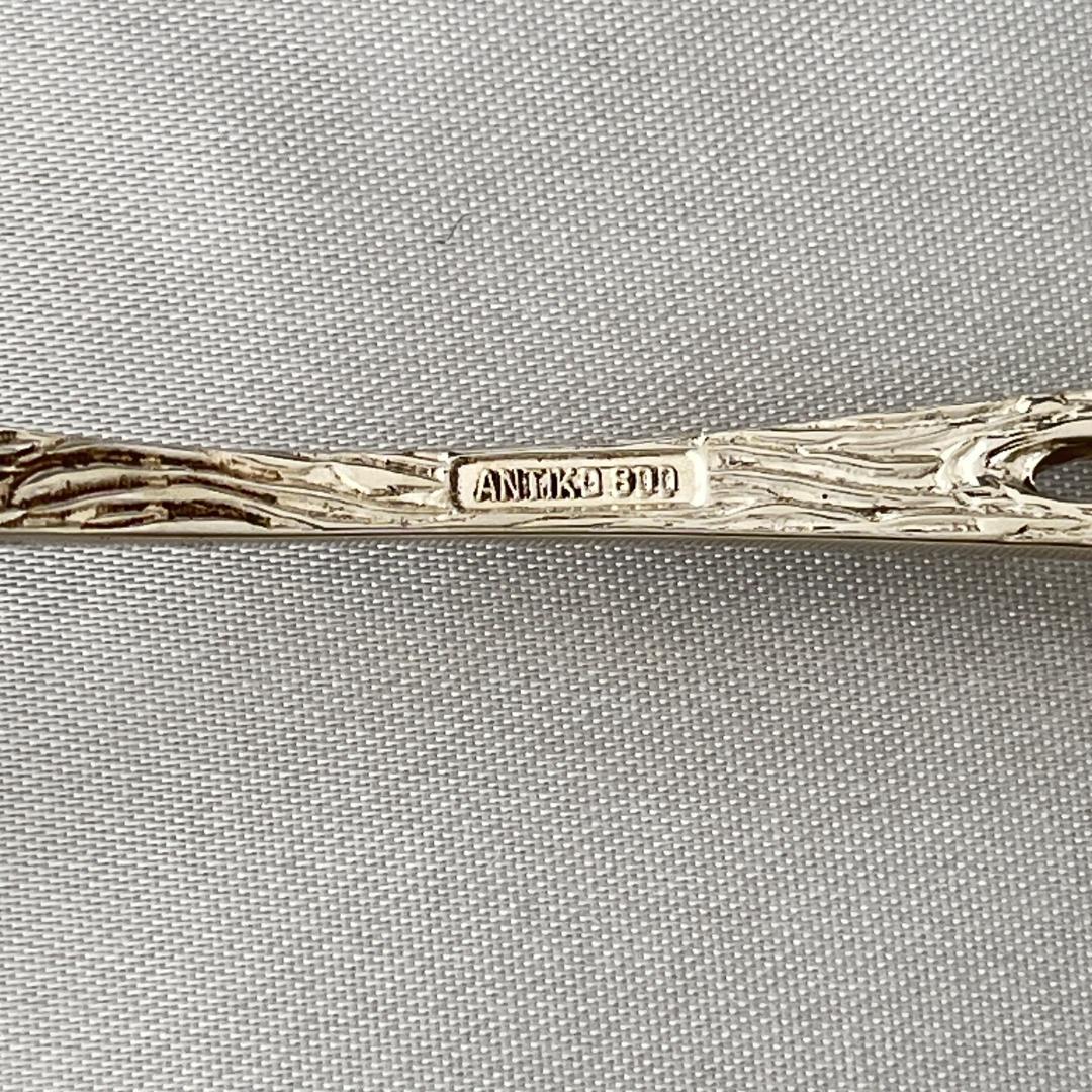 【ANTIKO】 薔薇のケーキサーバー【純銀】ヒルデスハイムローズ 21cm