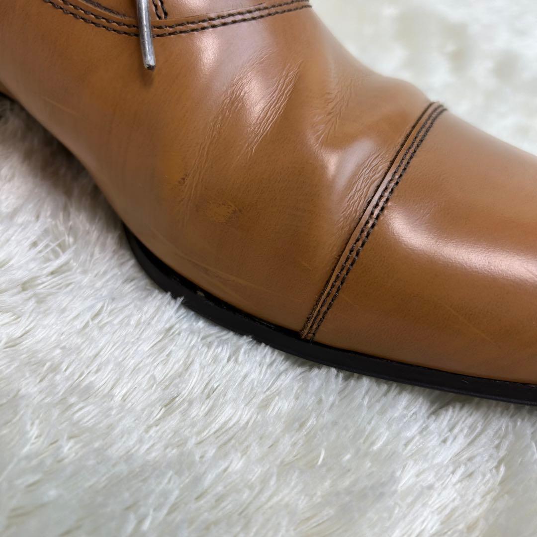 REGAL 011R ストレートチップ ブラウン 茶 25.5 レザー リーガル