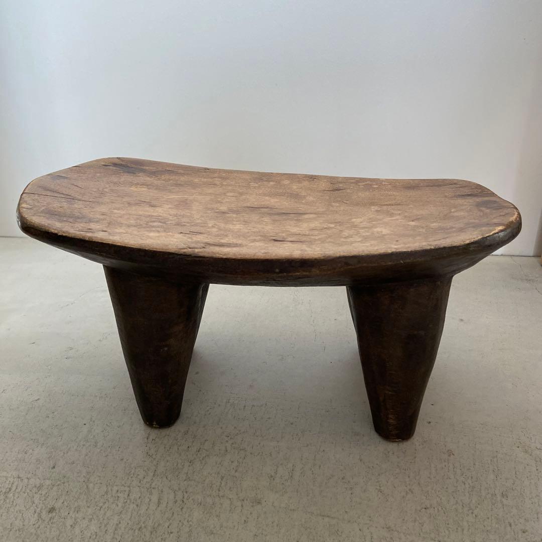 セヌフォスツール　アフリカンスツール　工芸品　民藝