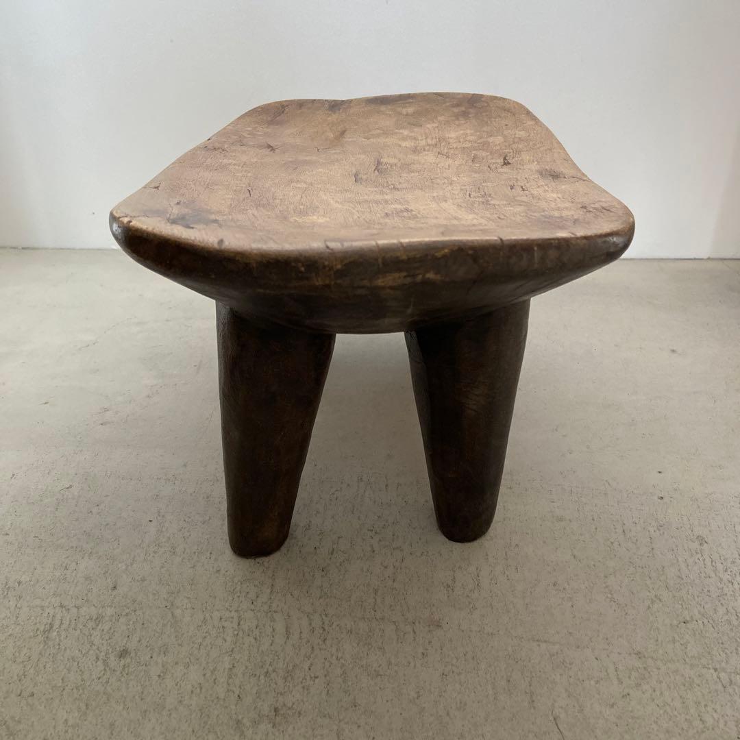 セヌフォスツール　アフリカンスツール　工芸品　民藝