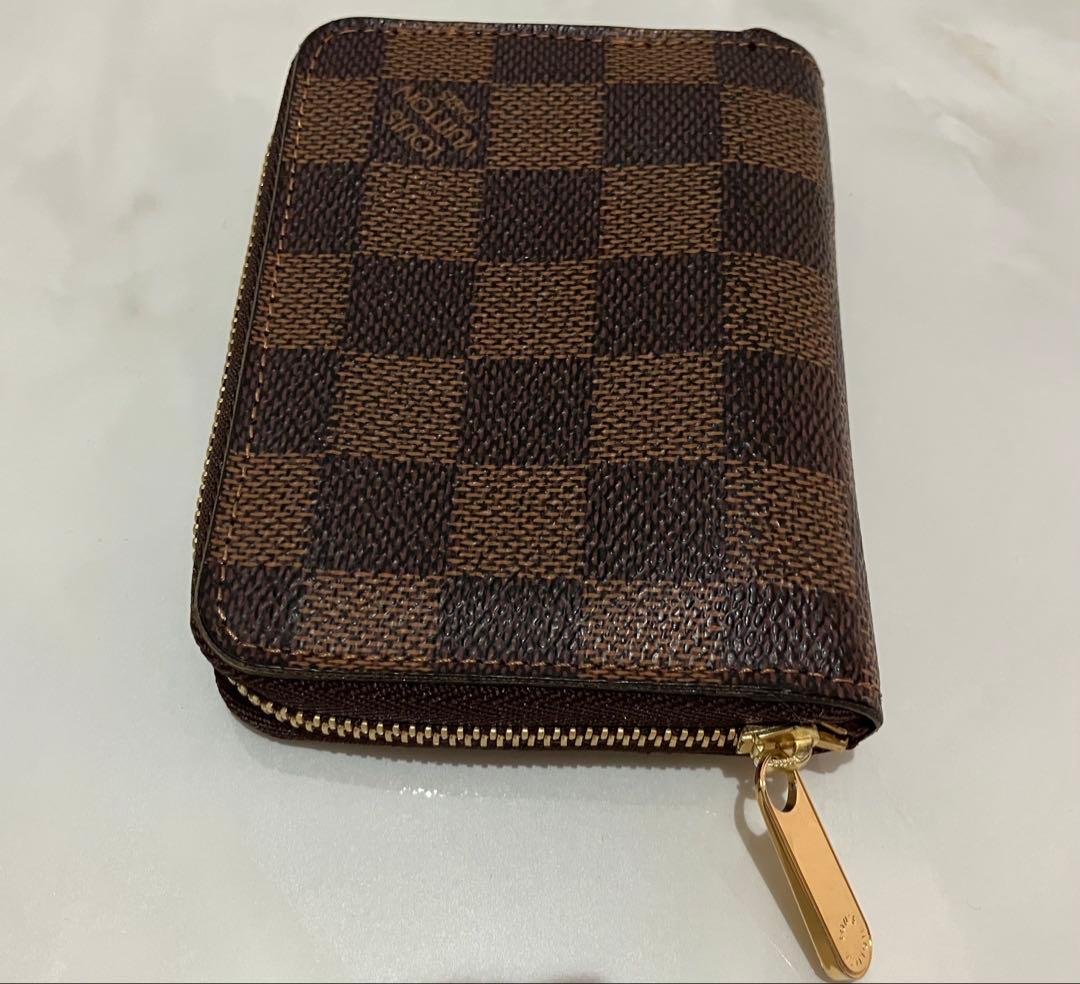9/30出品終了✨ルイヴィトン　ジッピーパースダミエ財布