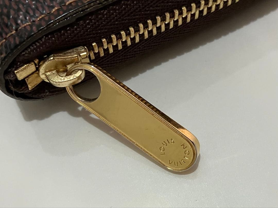 9/30出品終了✨ルイヴィトン　ジッピーパースダミエ財布