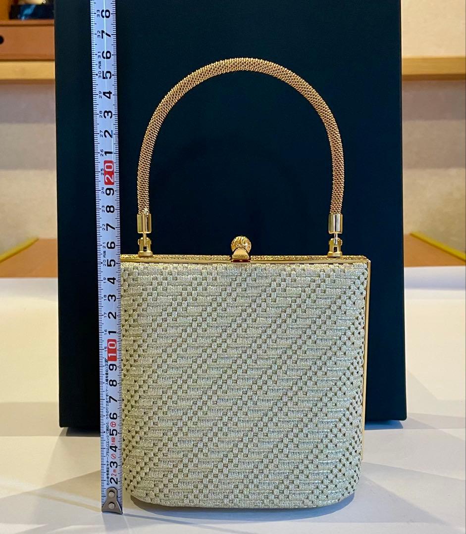 ゴールド スクエア 和装用バッグ