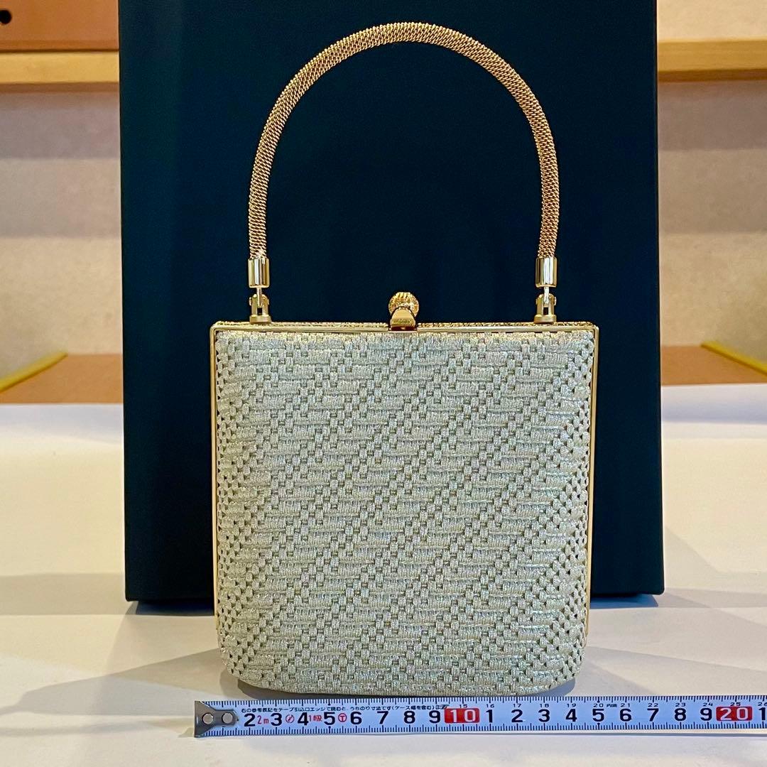 ゴールド スクエア 和装用バッグ