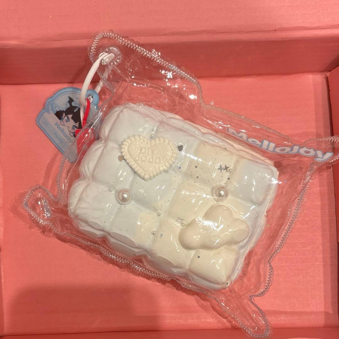 終売品 mellojoyメロジョイスクイーズ /布団/水色/雲/ふとんくも