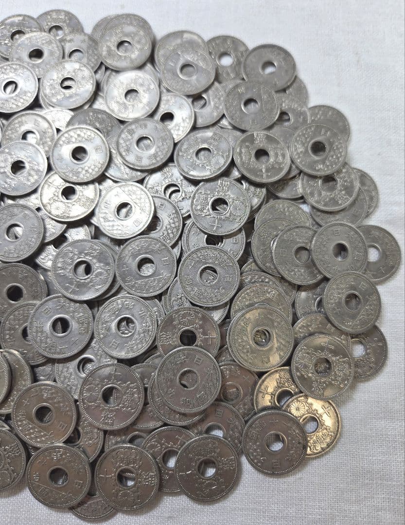 専用品　カラス1銭　未使用　ル四　10銭ニッケル貨　美品クラス以上