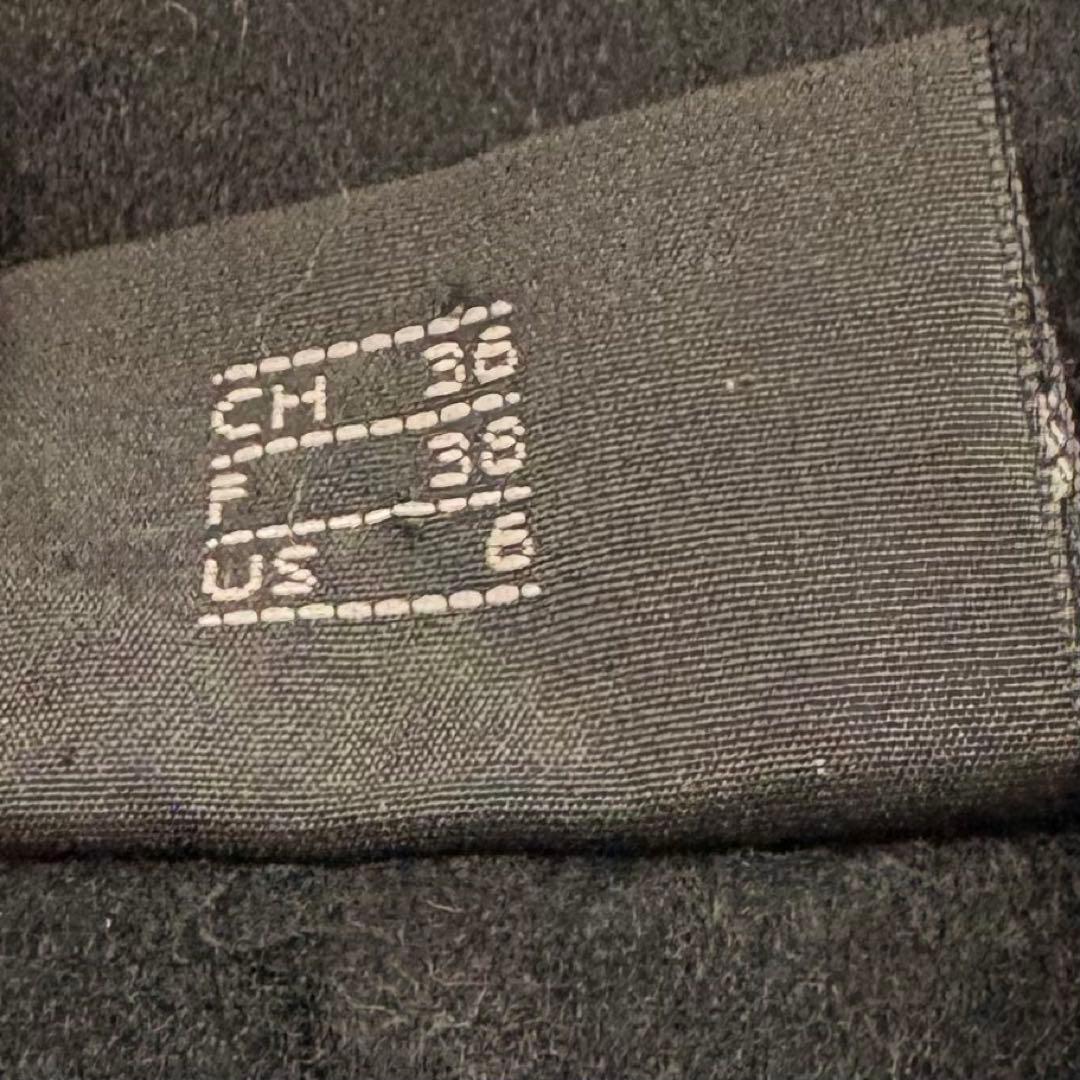 美品✨アクリス　カシミヤ100% リバー チェスター コート ダブル　ブラック