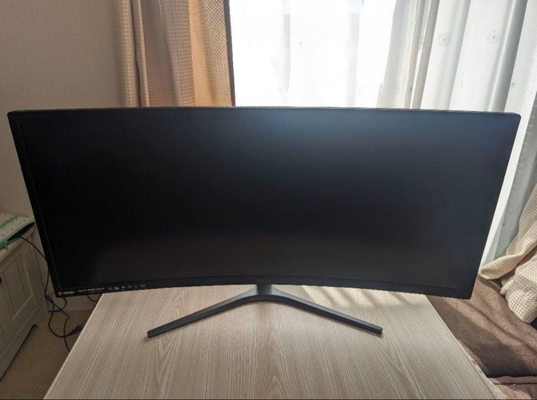 MSI MAG341CQ 湾曲 34インチウルトラワイドゲーミングモニター