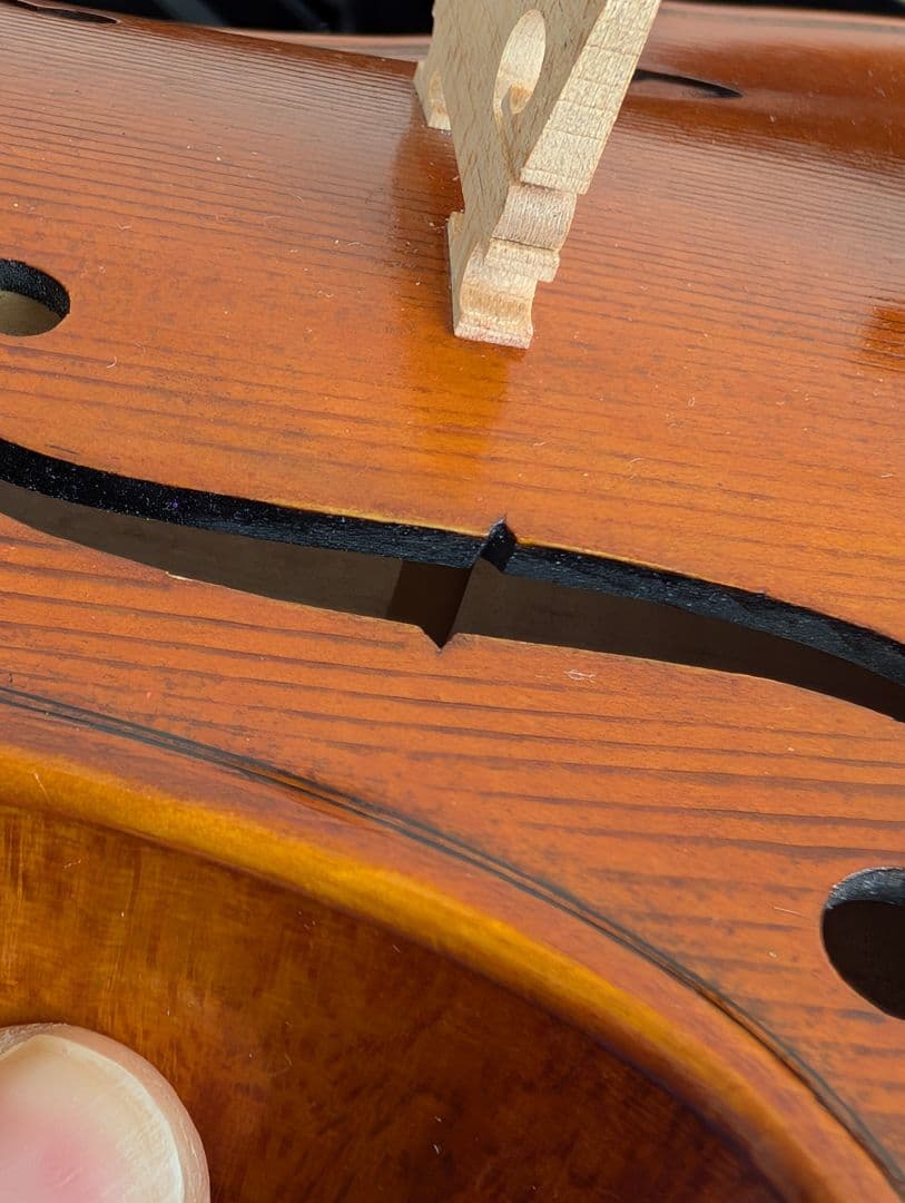 バイオリン 4/4 本体 ケース付き ニコロ サンティ