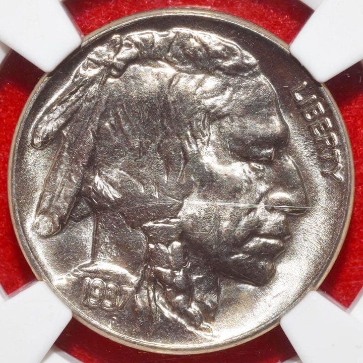 1937年アメリカ合衆国 5セント白銅貨