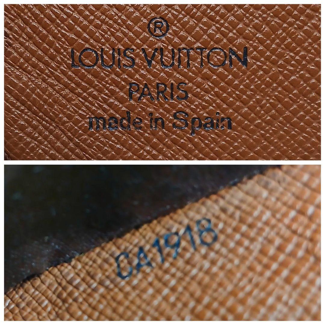 ★美品★ルイヴィトン★モノグラム コンパクトジップ 二つ折り財布★男女兼用★