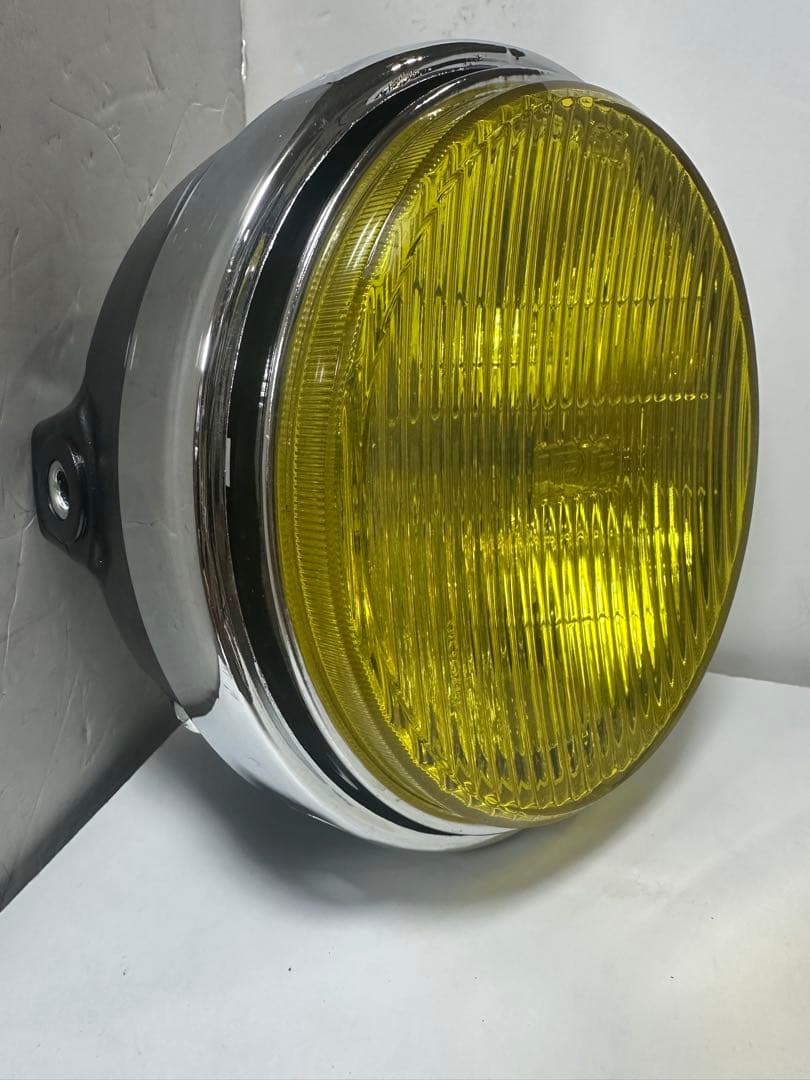 当時物IPF凹みイエローレンズ付きヘッドライト/検索CIBIEシビエ マーシャル