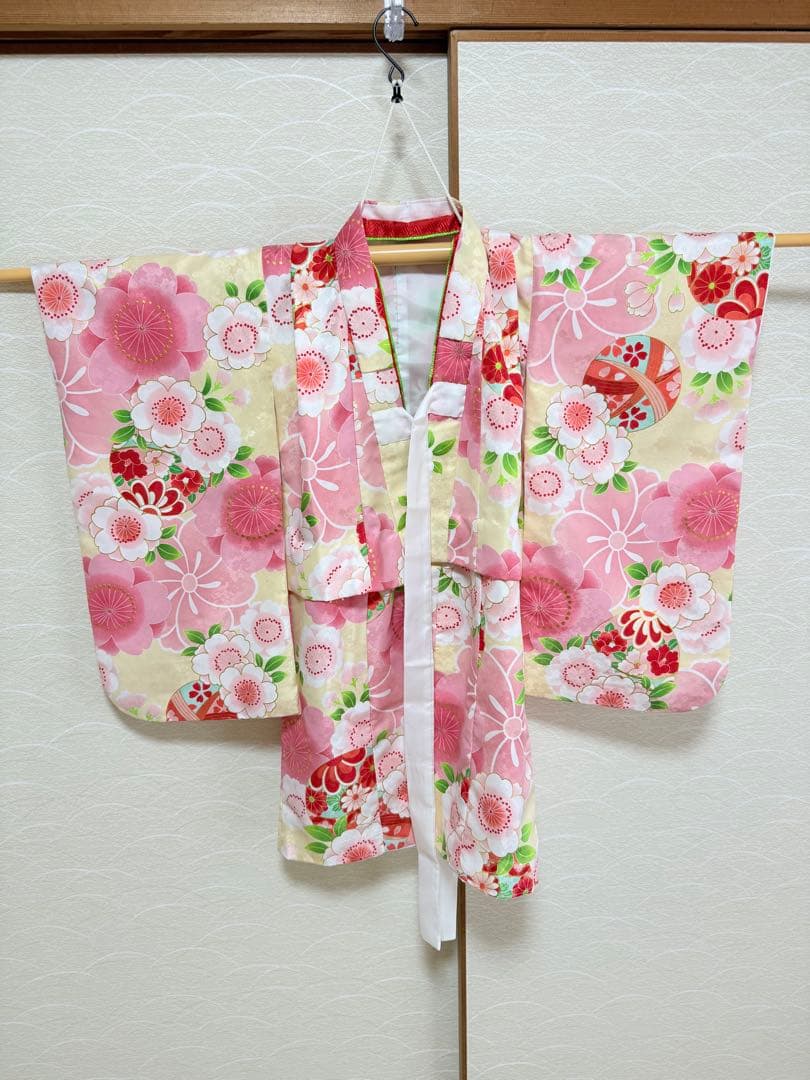 3歳 七五三 着物セット 花柄