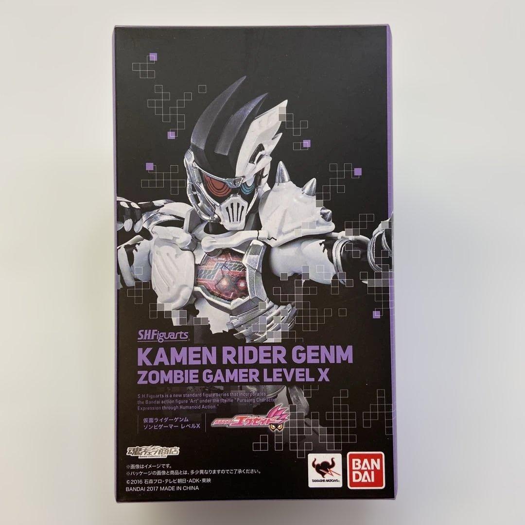 美品 S.H.Figuarts仮面ライダーゲンム ゾンビゲーマー レベルX
