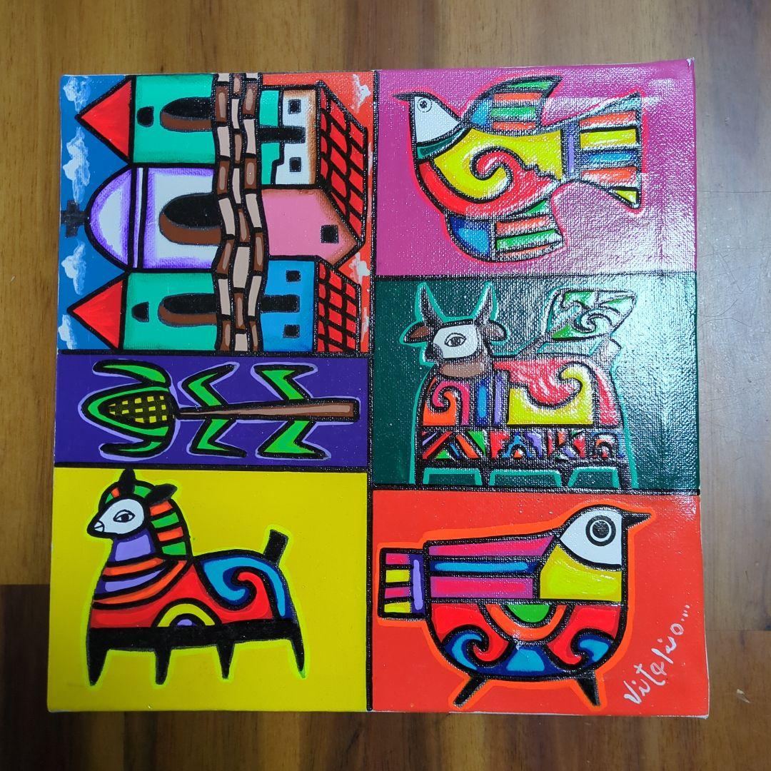 フェルナンド・ジョルト（エルサルバドル画家）作品をモチーフにした土産物