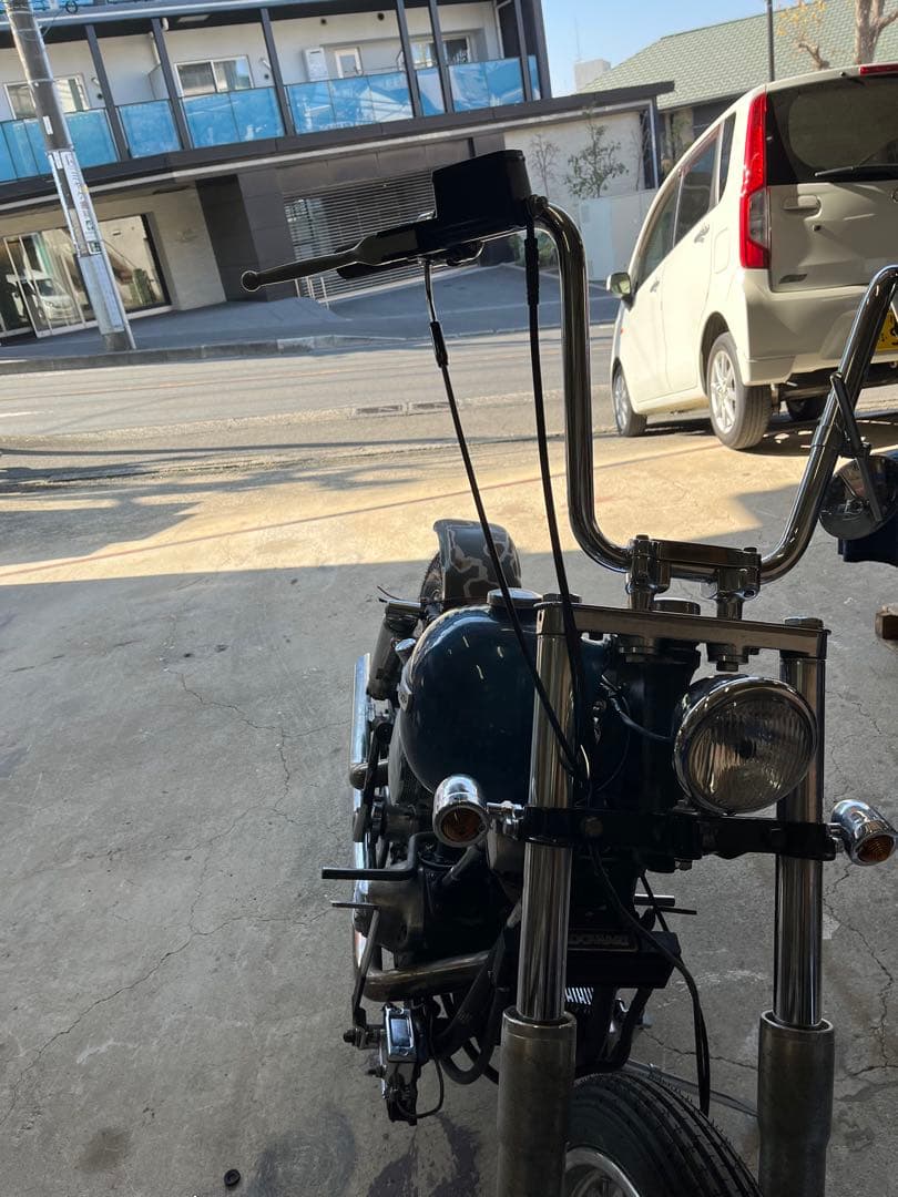 Harley-Davidson ショベル，パンヘッド当時物分割タンク