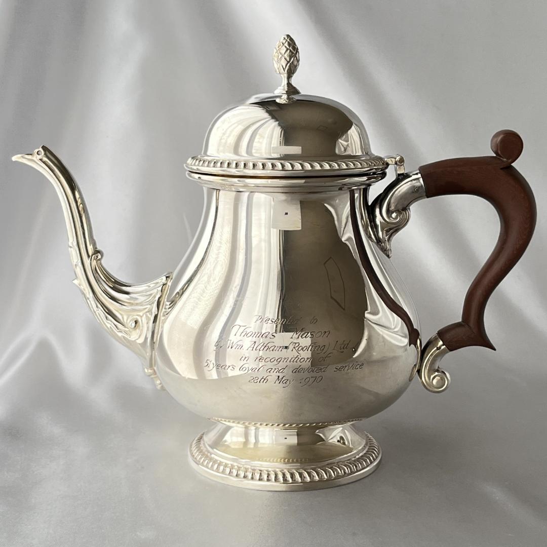 【Barker Ellis】 ビクトリアンのサービス 4点　ティーポット