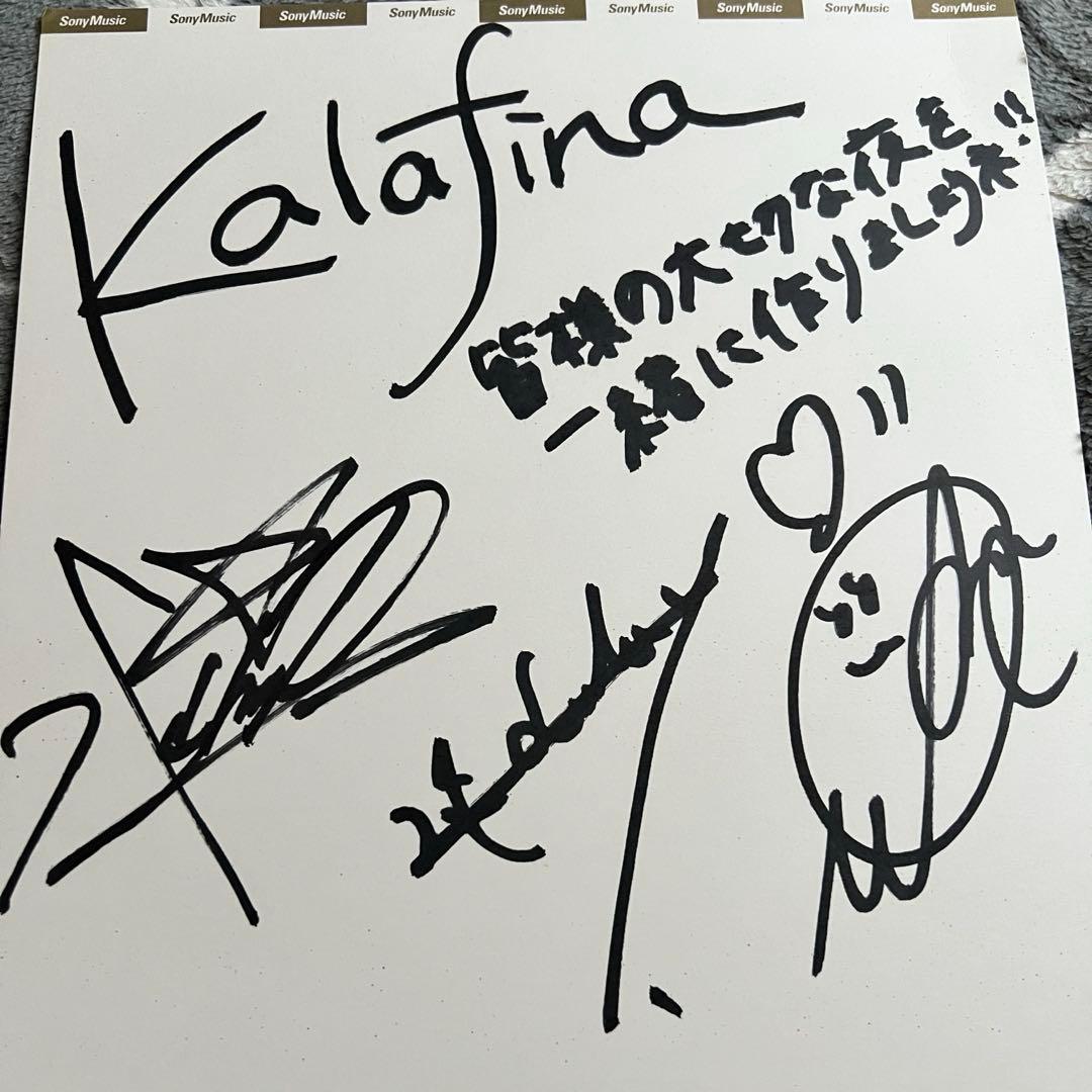 Kalafina メンバー直筆サイン　コメント入り　色紙 激レア！