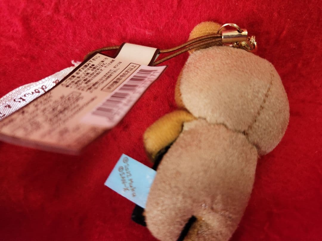 ミニミニ携帯ぬいぐるみクリーナー リラックマ　はらドーナツ　マスコット