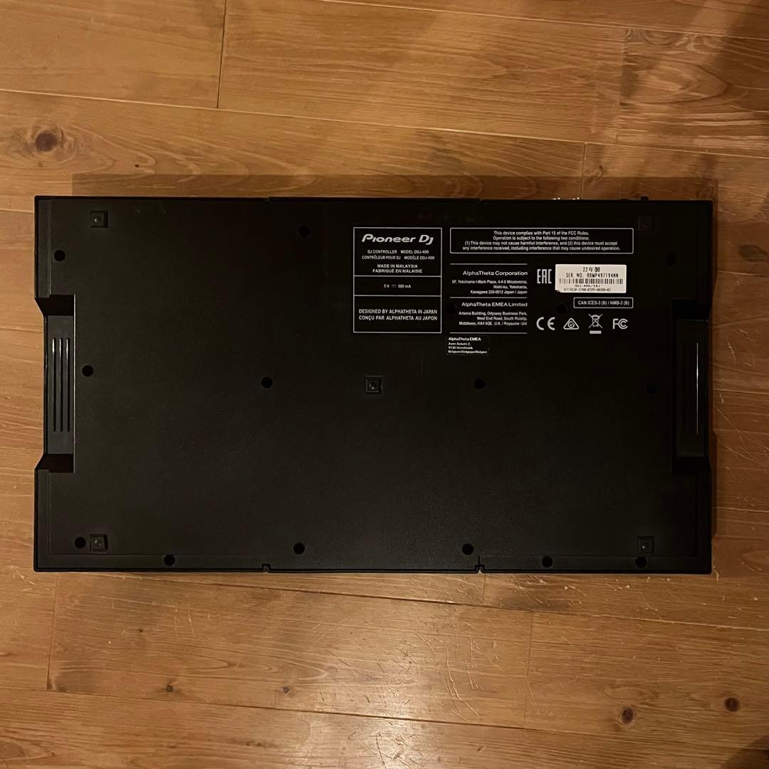 Pioneer DJ DDJ-400 コントローラー コード　ヘッドホン付き