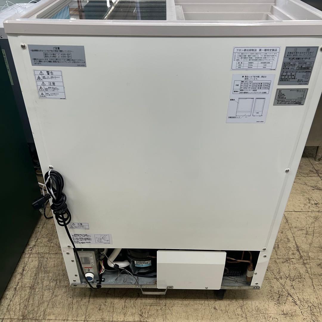5967 サンデン PF-G120XE 冷凍ストッカー ガラス蓋 2018年製