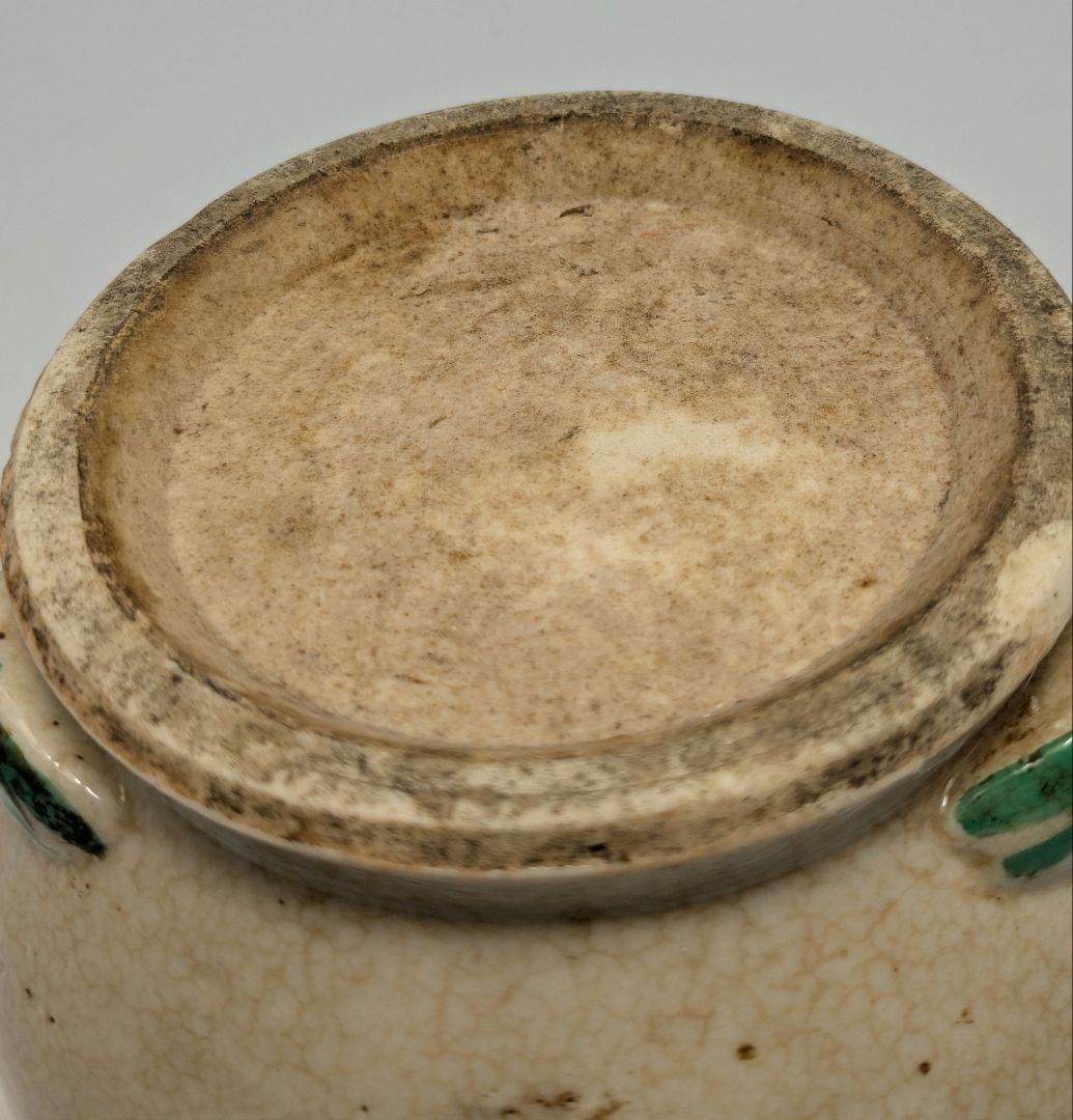 大正～昭和初期 赤絵香炉 香道具 仏具 お香 アロマグッズ 香爐 置物 色絵付け