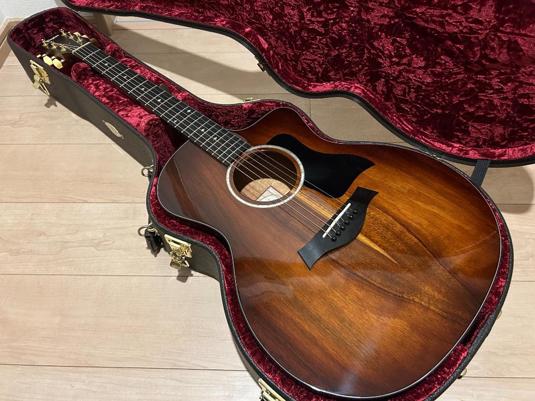 美品　Taylor 224CE-K DLX テイラー コア ハードケース付