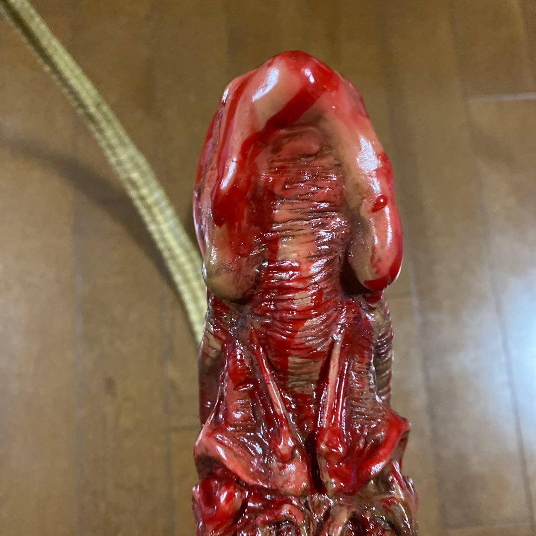 エイリアン★ソフビ★ガレージキット★チェストバスター★ツクダ★実物大1/1サイズ