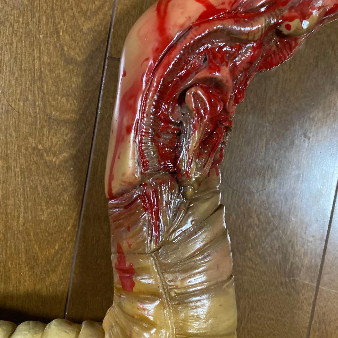 エイリアン★ソフビ★ガレージキット★チェストバスター★ツクダ★実物大1/1サイズ