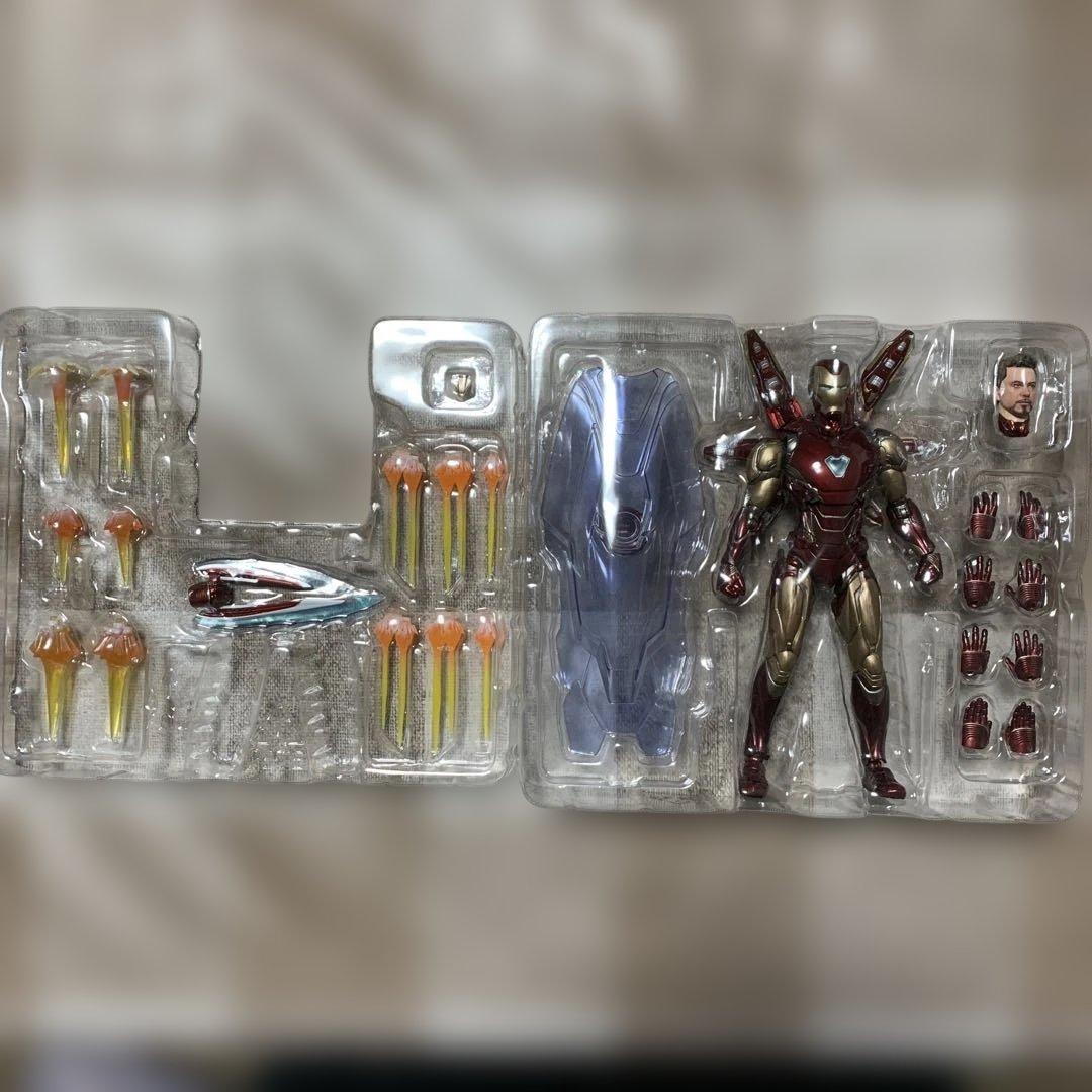 アイアンマン マーク85 マーク50 ナノウエポンセット2(右腕破損)台座セット