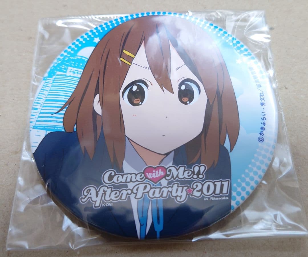 けいおん!! Come with Me!! 2011 けいおん 缶バッジ セット