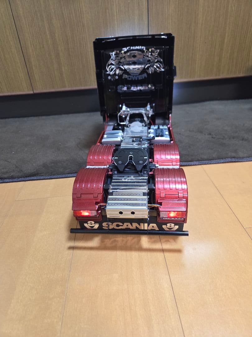 タミヤ1/14　スカニア　セミトレーラー　セット