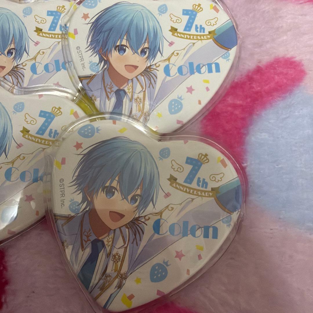 Colon 7周年記念 ハート型バッジ　53個セット