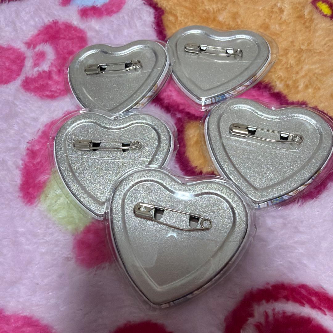 Colon 7周年記念 ハート型バッジ　53個セット