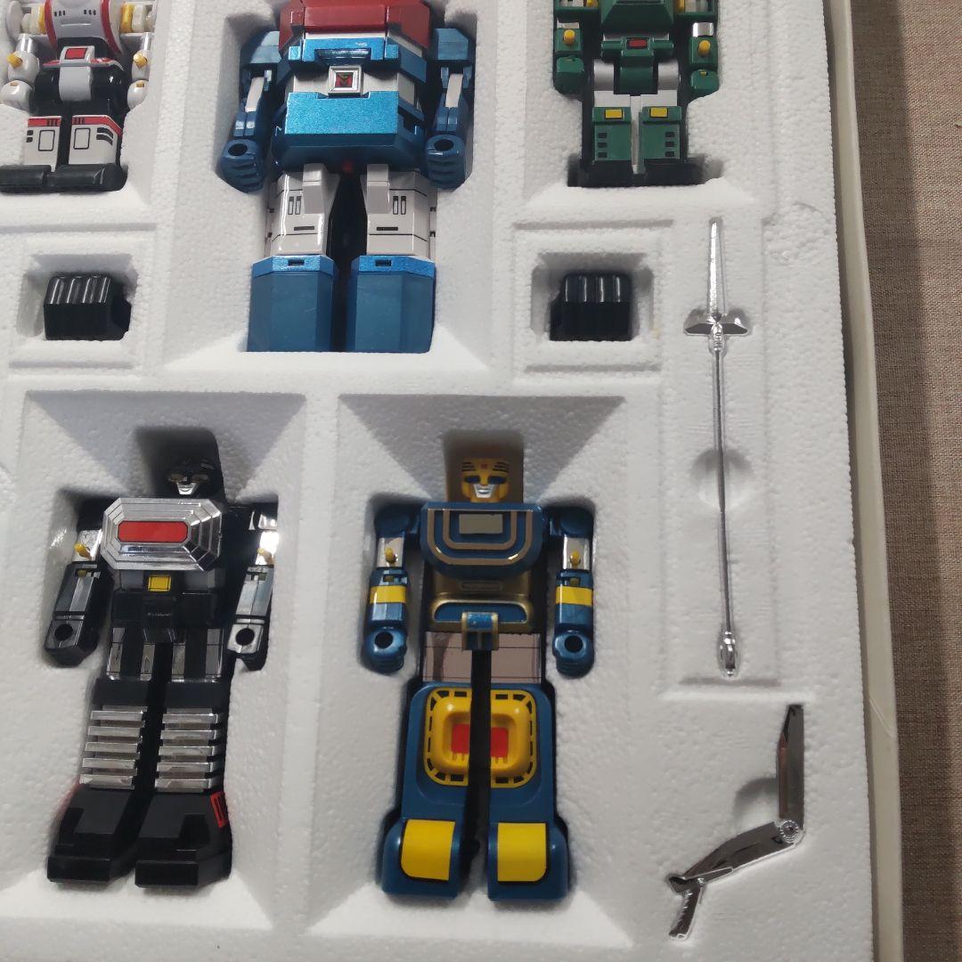 ポピー超合金六神合体ゴッドマーズ フィギュアセット