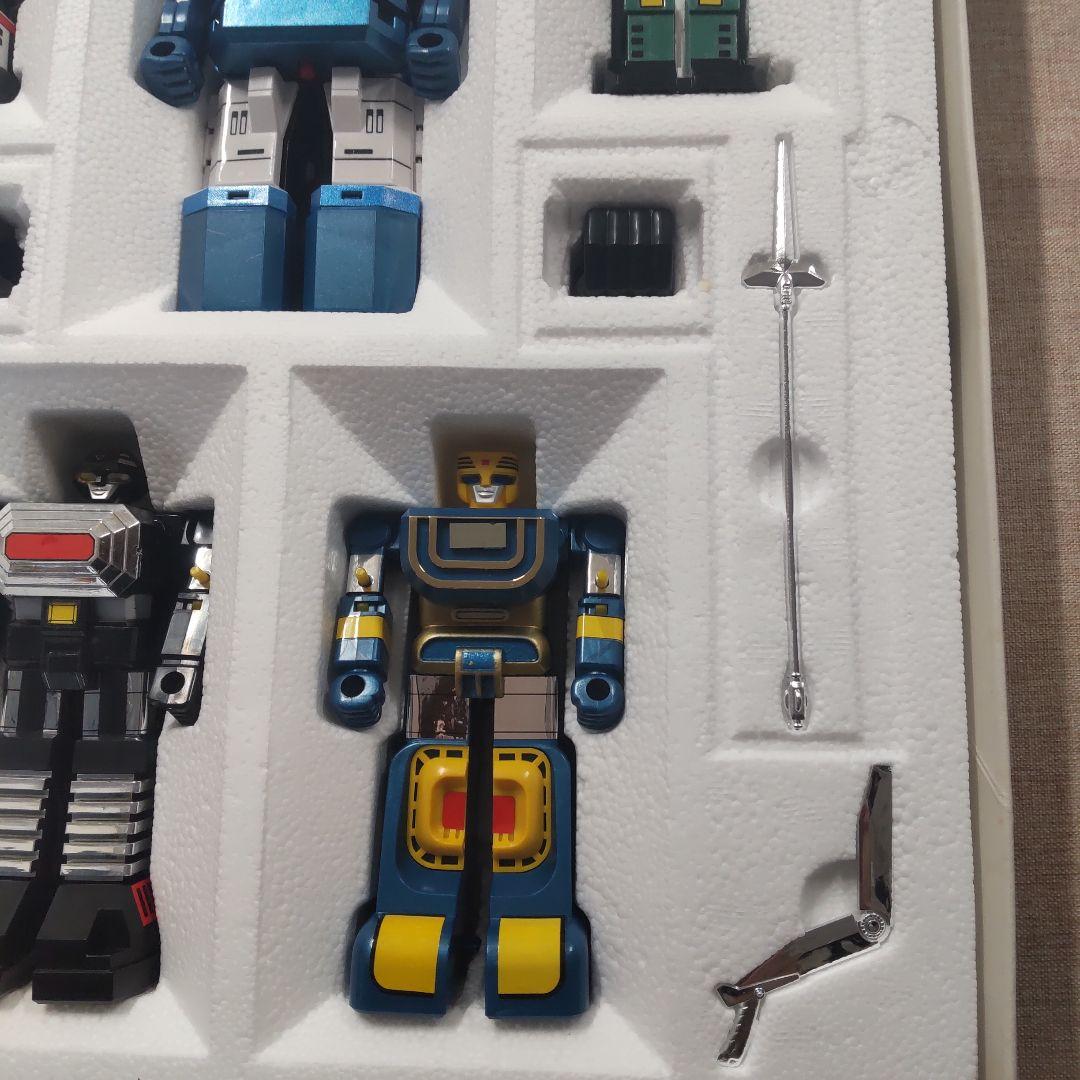 ポピー超合金六神合体ゴッドマーズ フィギュアセット