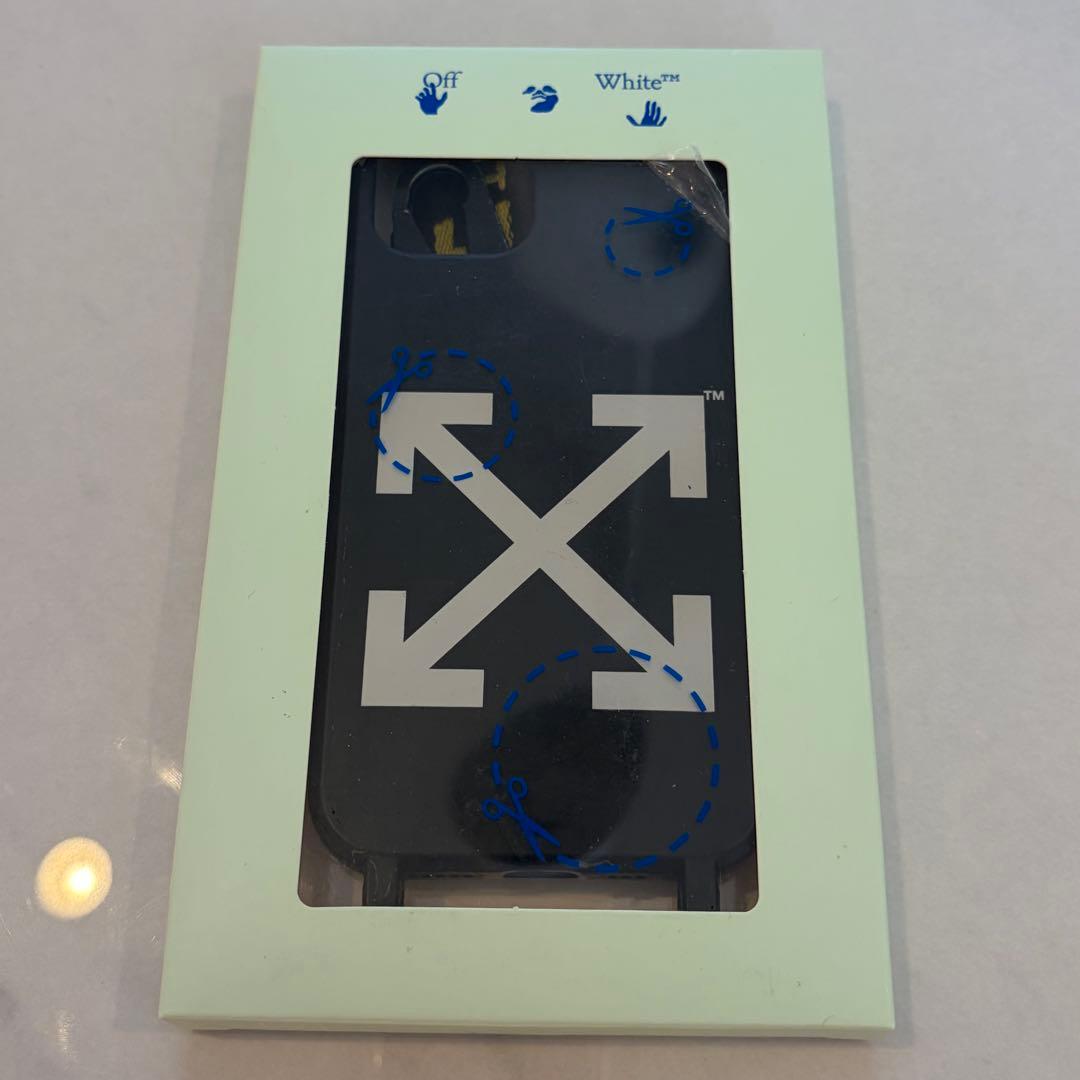 off-white オフホワイト iPhone 12 ストラップ ケース
