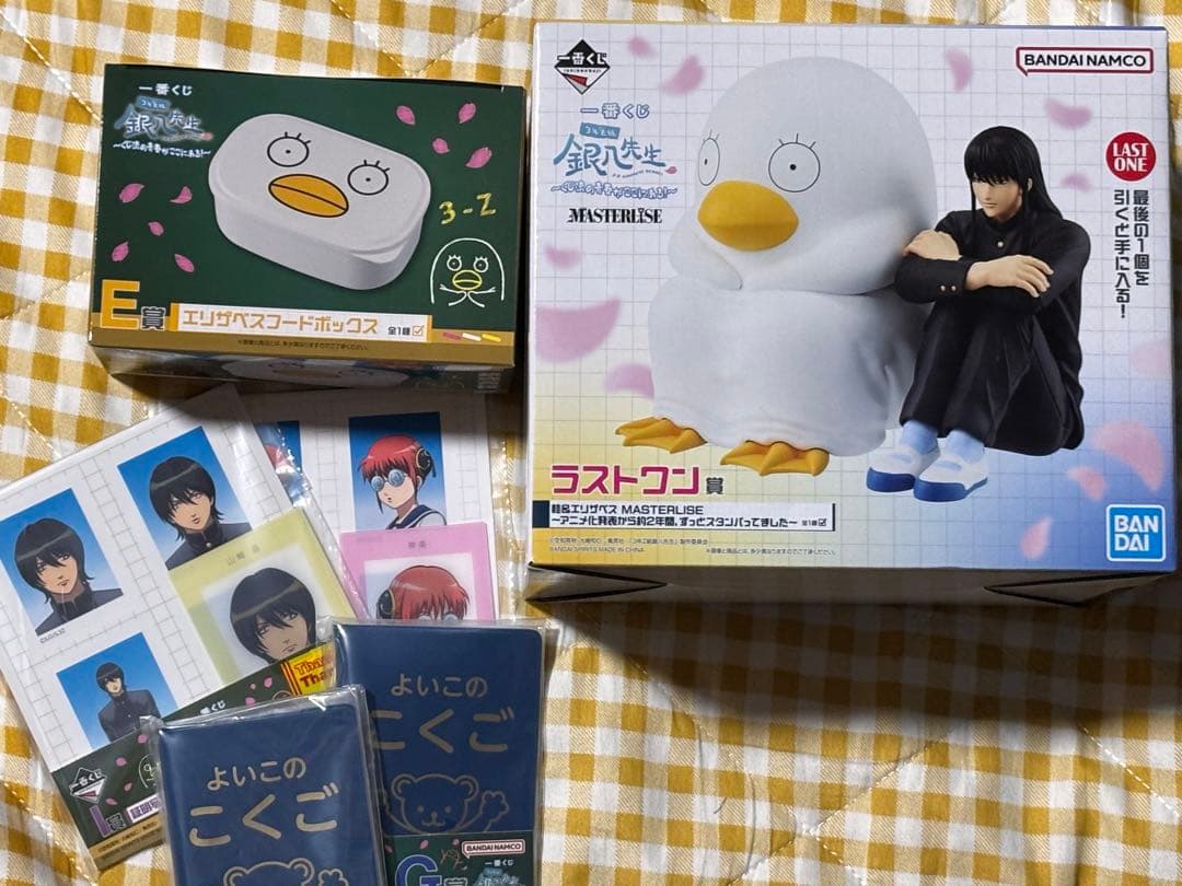 銀八先生 一番くじ ラストワン賞 桂&エリザベス フィギュア 他5点