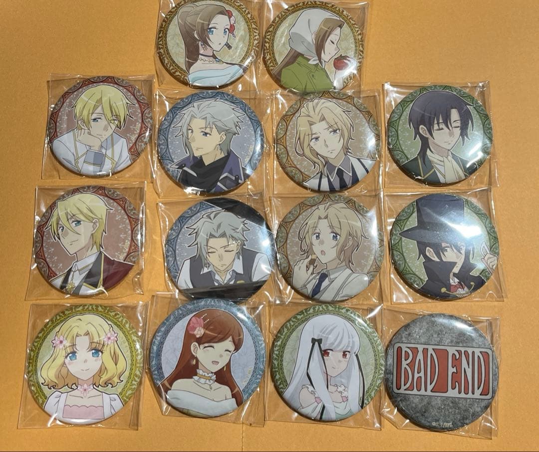 ピンズ・ピンバッジ・缶バッジ 1234