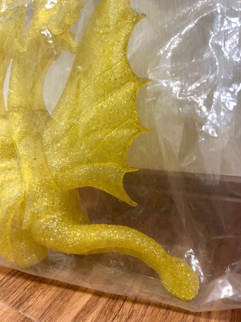 羽沢組 Gメモリーズセレクション ゴジラ キングギドラ　クリアイエロー　ソフビ