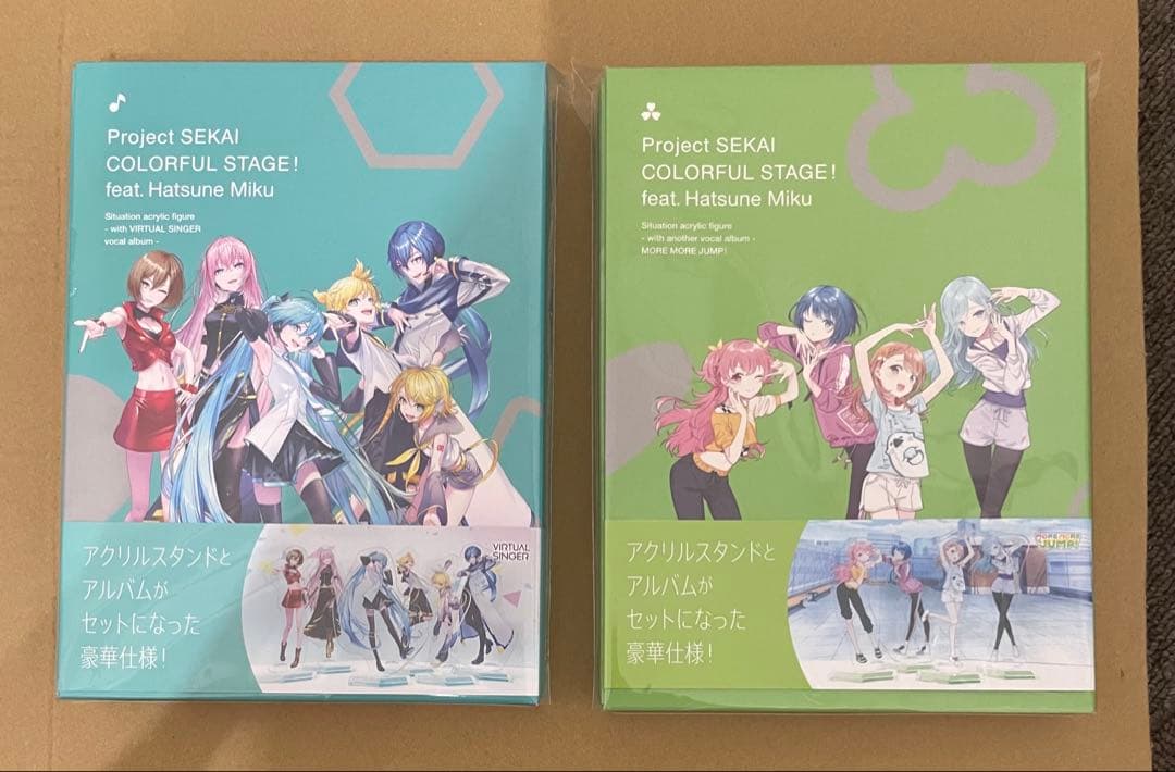 未開封 プロセカ 初音ミク シチュエーションアクリルフィギュア　2種セット