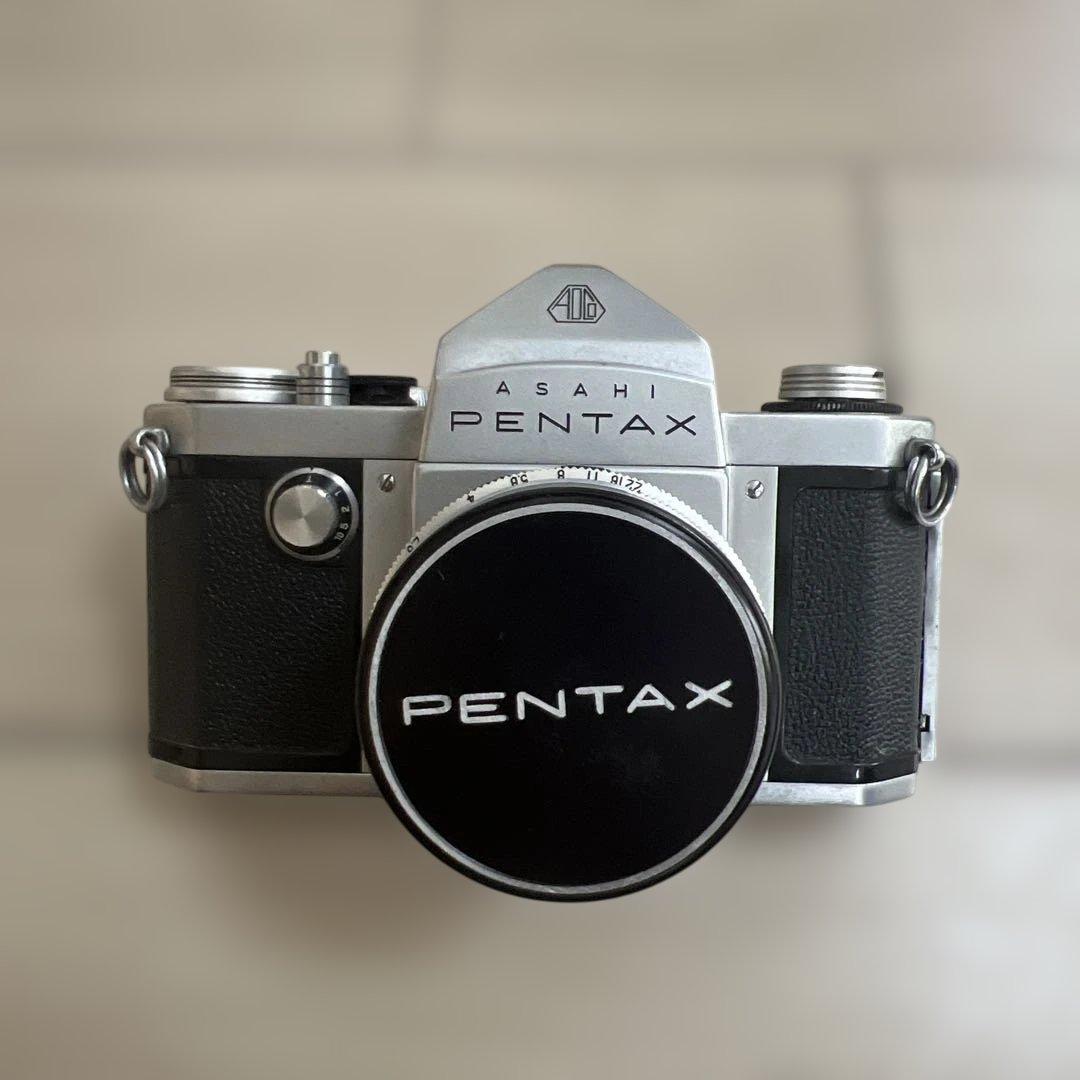ASAHI PENTAX フィルムカメラ 58mmレンズ付き ジャンク品