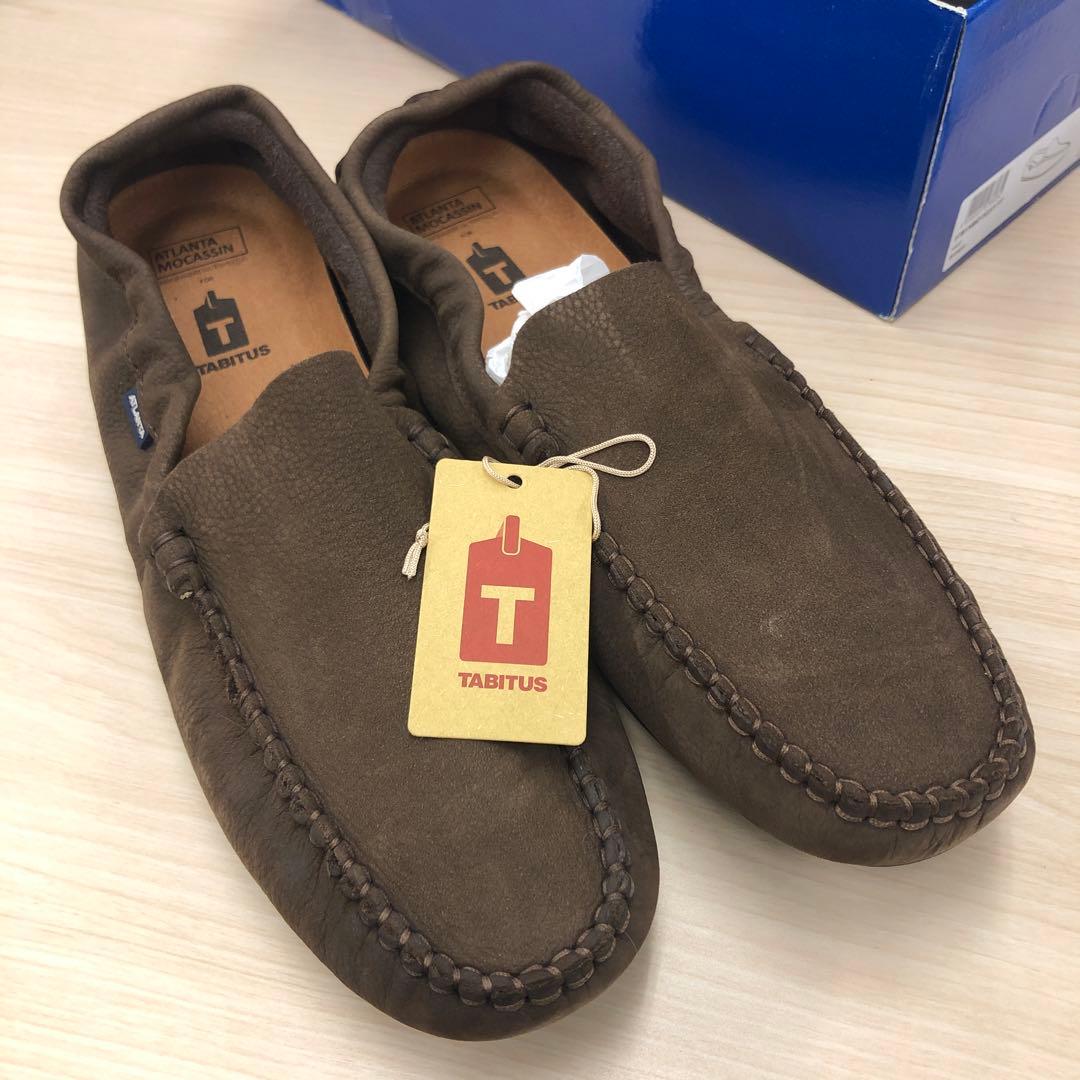 【新品未使用】タビタス モカシン ブラウン 29センチ