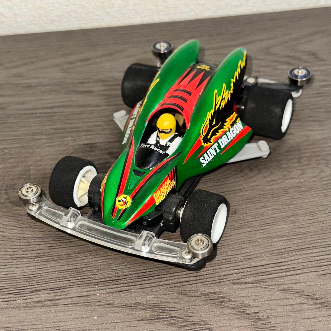 [G11041]ミニ四駆　セイントドラゴン　ローハイトスポンジタイヤ　タミヤ