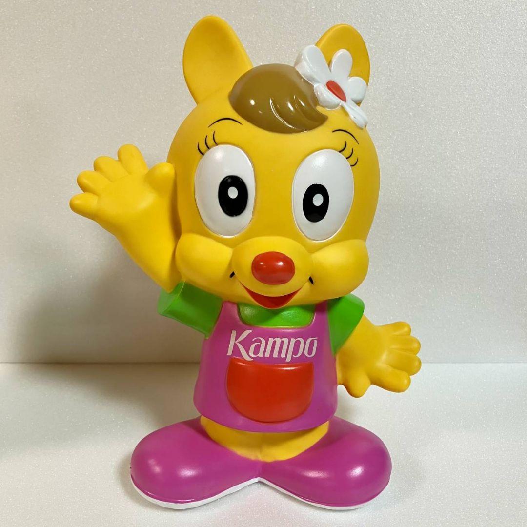 かんぽ生命　かんぽくん　ゆめちゃん　2体　店頭用　ソフビ　フィギュア　非売品