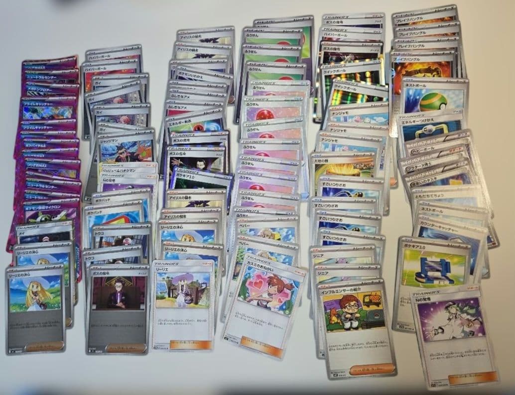 大特価 トレーナーズのみ 約6000枚 汎用多数 まとめ売り 引退品 ポケパッド