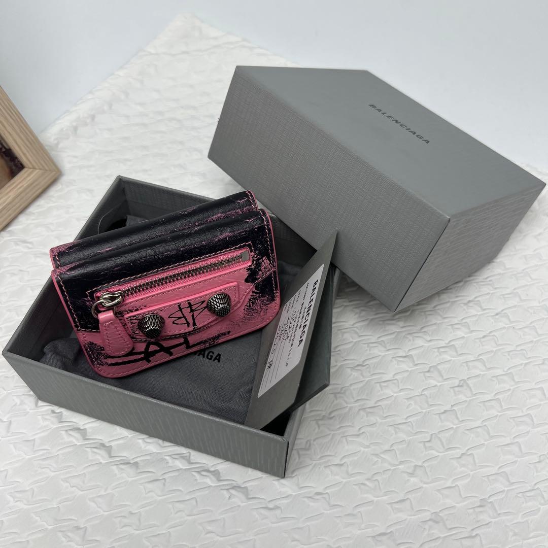 ✨極美品✨BALENCIAGA バレンシアガ　ルカゴール　三つ折り財布