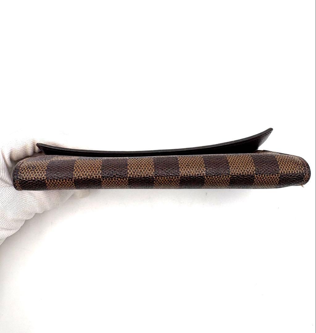 ルイヴィトン　ポシェットポルトモネクレディ　ダミエ　N61724 長財布