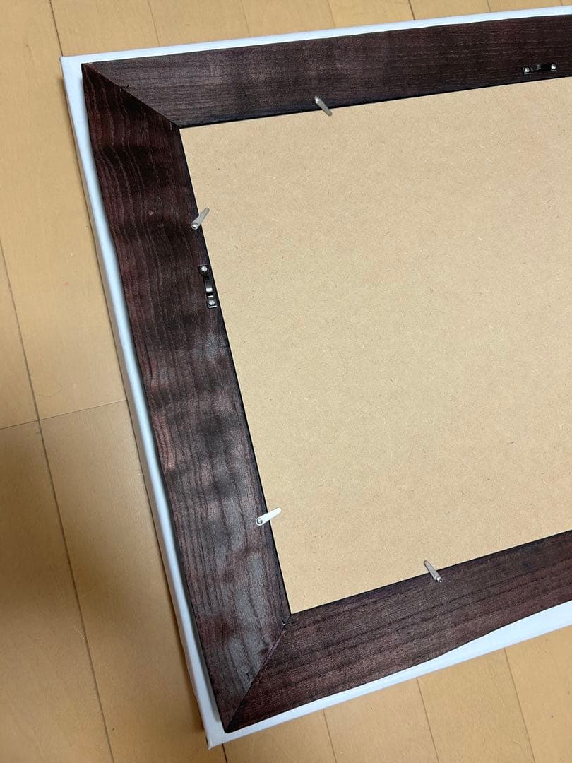 越後桐 手ぬぐい額 天然木 新潟県産 桐 額 アート インテリア