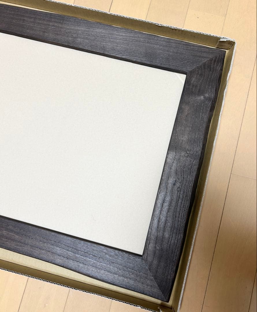 越後桐 手ぬぐい額 天然木 新潟県産 桐 額 アート インテリア